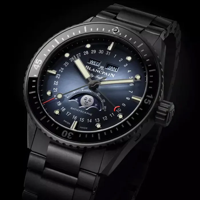 Bathyscaphe Quantième Complet Phases de Lune 43MM - Image 3