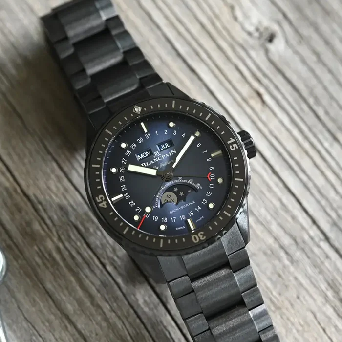 Bathyscaphe Quantième Complet Phases de Lune 43MM - Image 4