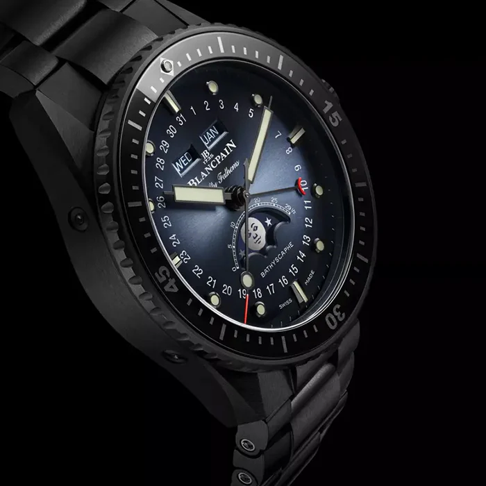 Bathyscaphe Quantième Complet Phases de Lune 43MM - Image 5
